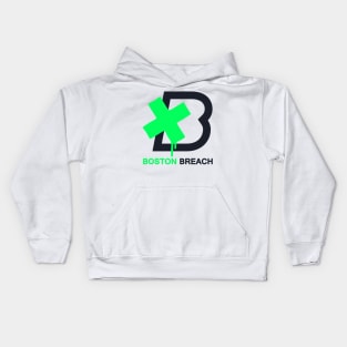 Boston Breach Merch Boston Breach Logo Kids Hoodie